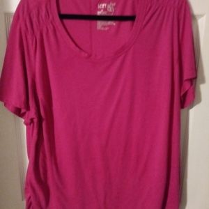 Terra Sky 2X raspberry tee
